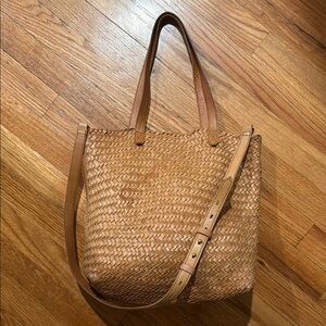 Madewell medium transport tote bag